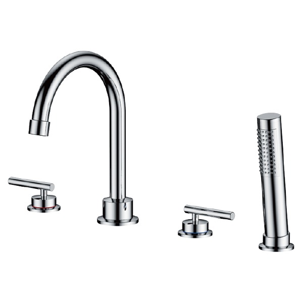 B3596 4 Hole Widespread Bathtub Faucet Set