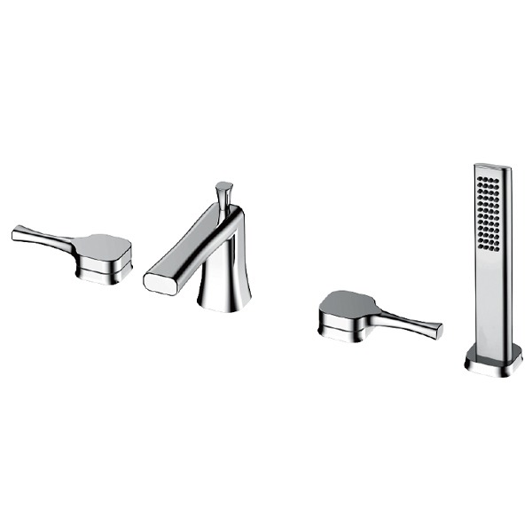 B3546 4 Hole Widespread Bathtub Faucet Set