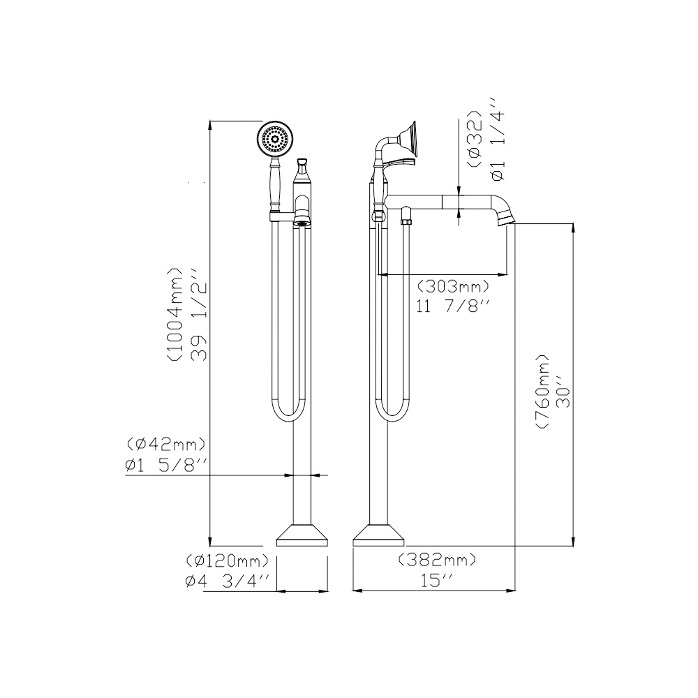 مجموعة دش أرضية I4201
