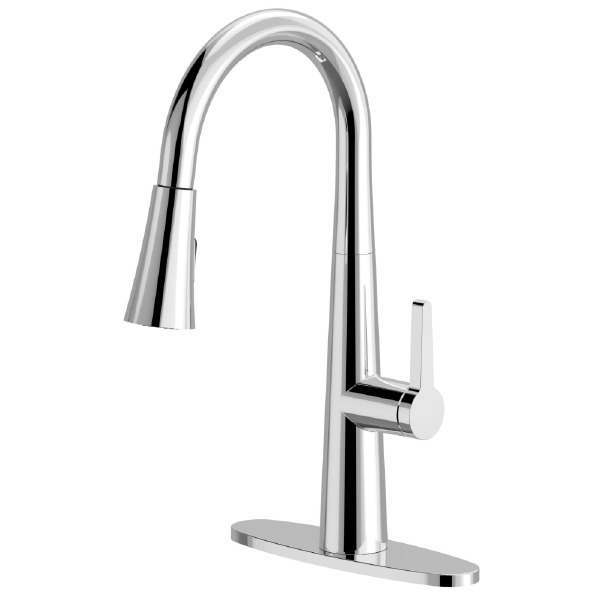 D0466 Wave Senser Kitchen Faucet With LED Sprayer