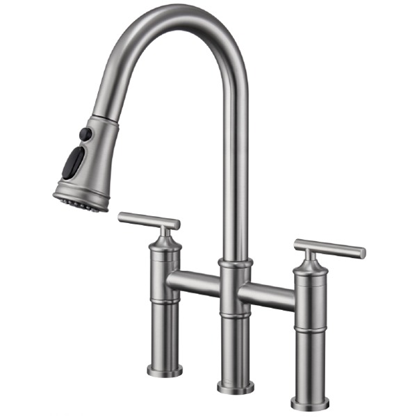 Robinet de pont D3894 à douchette extractible