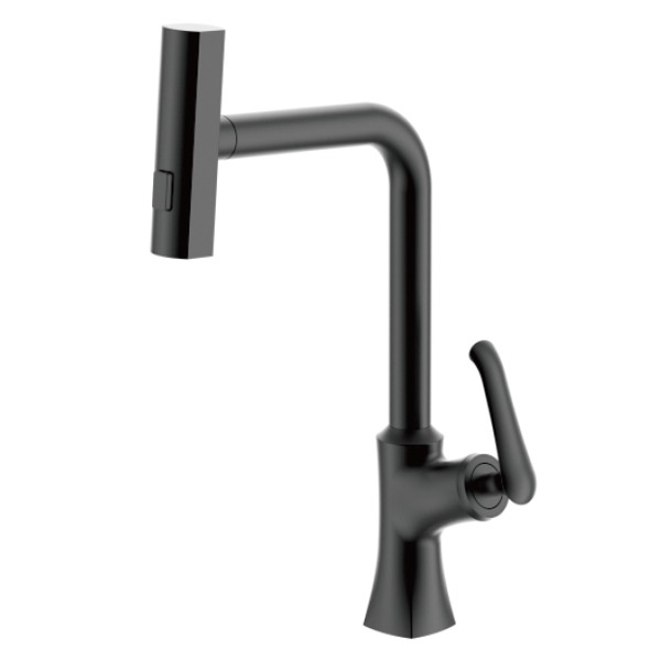 D0582 Смеситель для кухни с выдвижным изливом