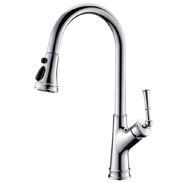 D4187 Смеситель для кухни с выдвижным изливом