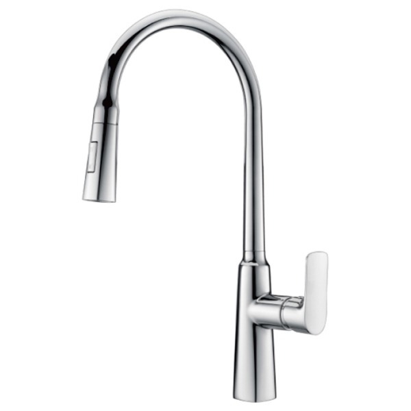 D3751 Смеситель для кухни с выдвижным изливом