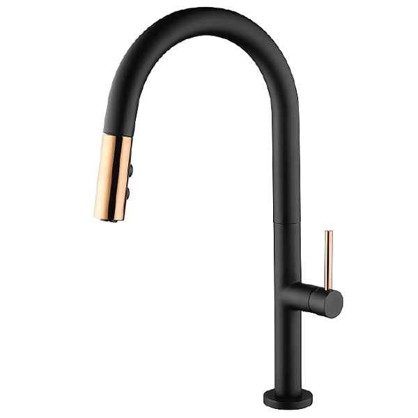 D3782 Смеситель для кухни с выдвижным изливом