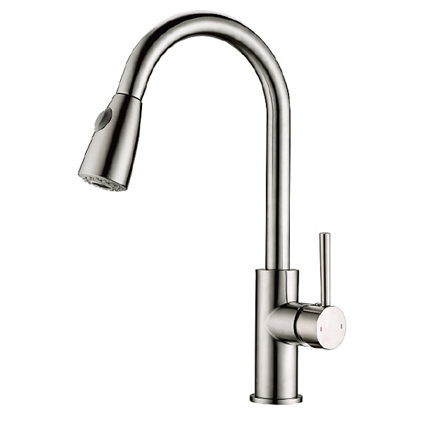 D3373 Смеситель для кухни с выдвижным изливом