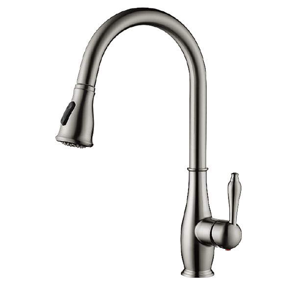 D0658 Смеситель для кухни с выдвижным изливом