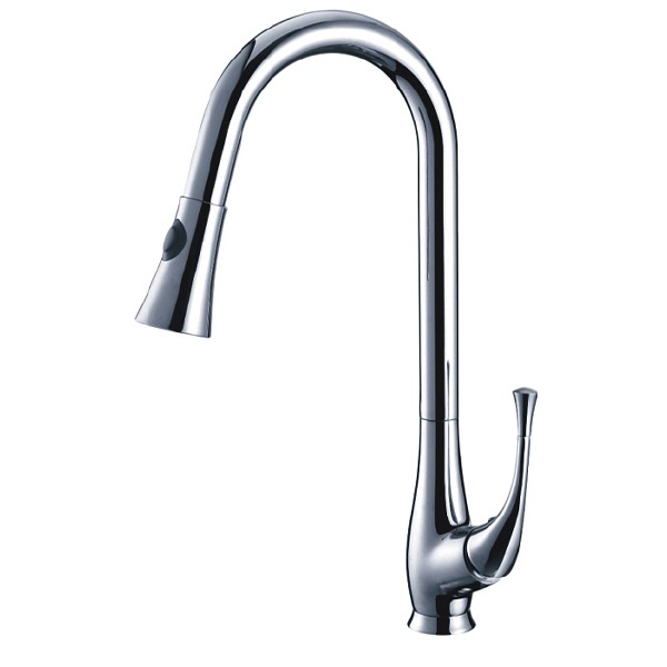 D0651 Смеситель для кухни с выдвижным изливом