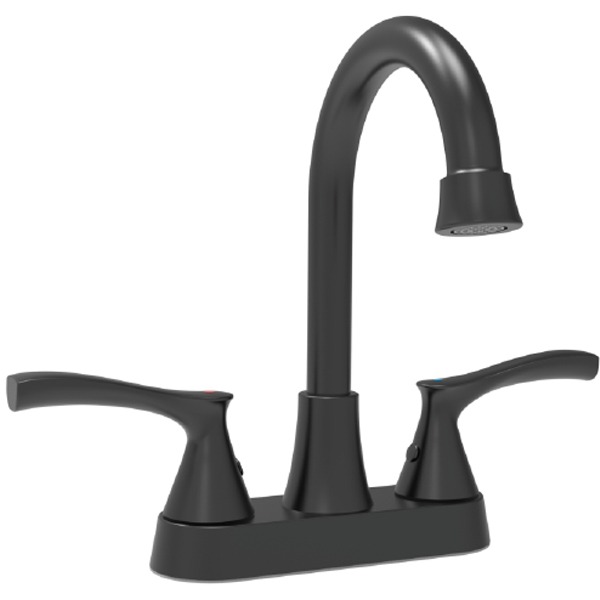 B4204 4-дюймовый смеситель для ванной с двумя ручками и центральной регулировкой