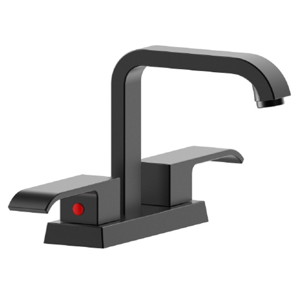 B3564 Черный смеситель для ванной комнаты, центральный