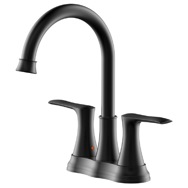 B3914 4-дюймовый смеситель для ванной комнаты с центральным расположением излива