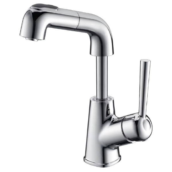 Смеситель для раковины с выдвижным изливом D3313