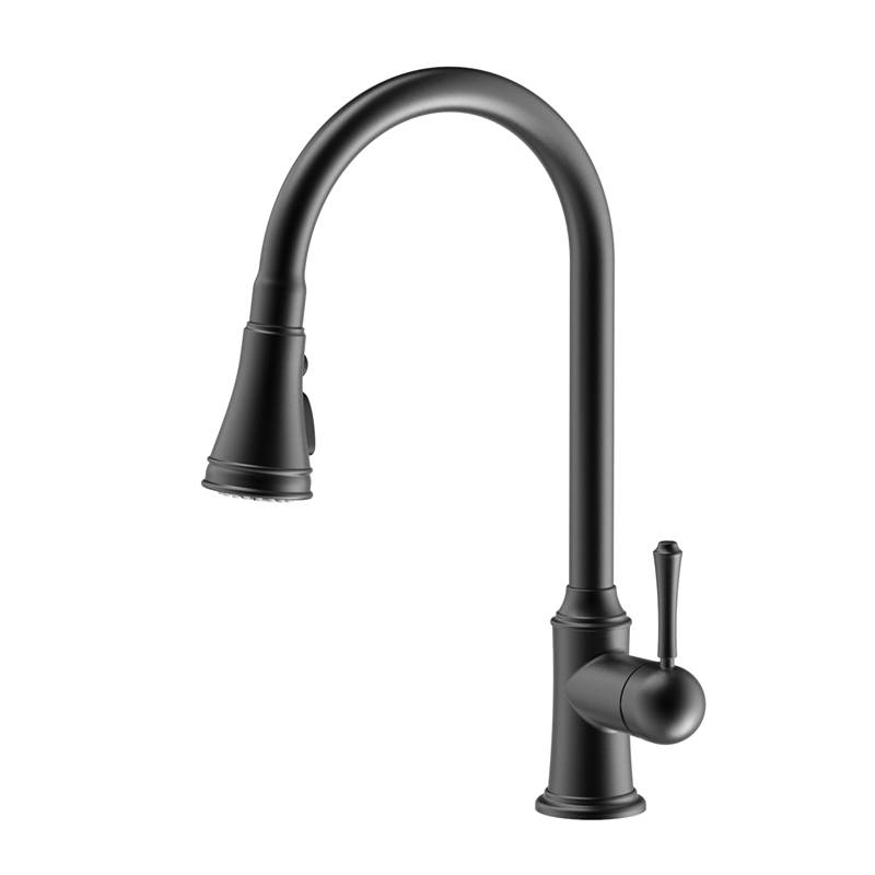 D3746 Matte Black Pull-Down Faucet