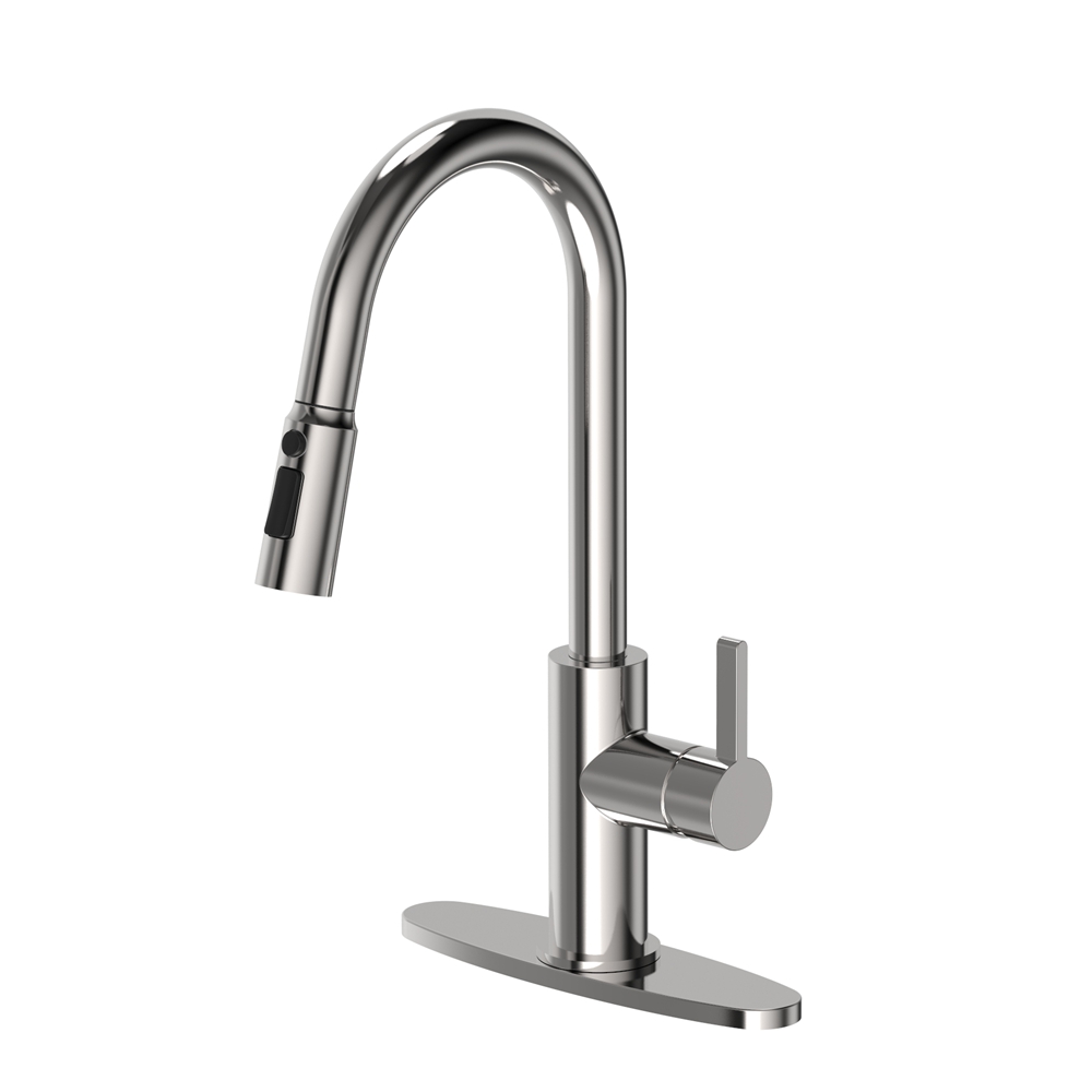 D3378 Polished Chrome Pull-Down Faucet