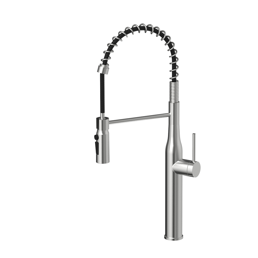 D3048-1 Stainless Steel Spring Kitchen Faucet