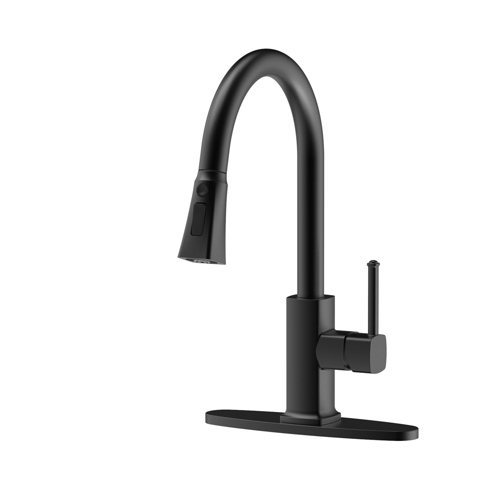 D2360 Matte Black Pull-Down Faucet