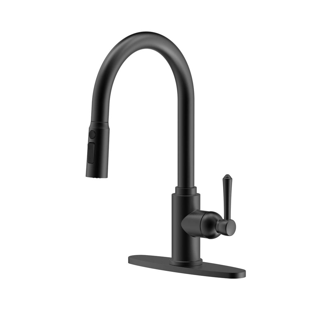 D2340 Matte Black Pull-Down Faucet