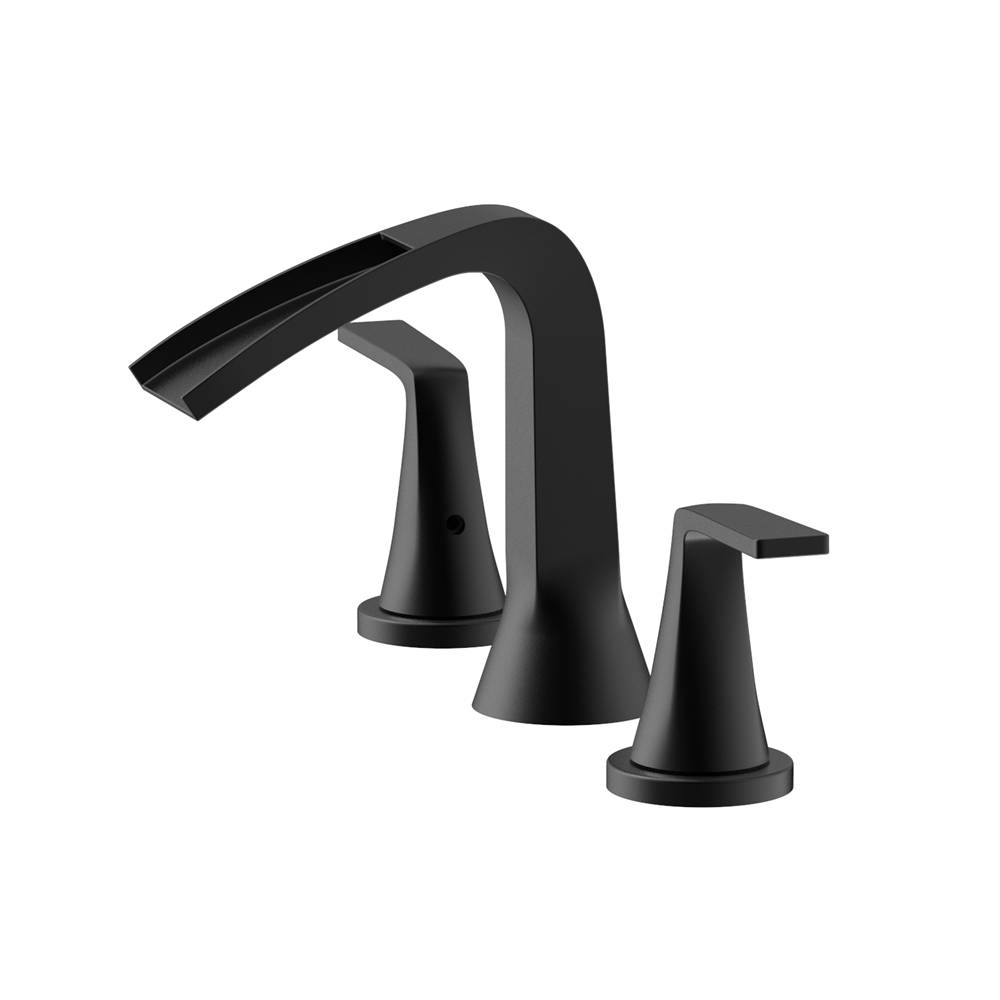 B4493-1 Matte Black Waterfall Faucet