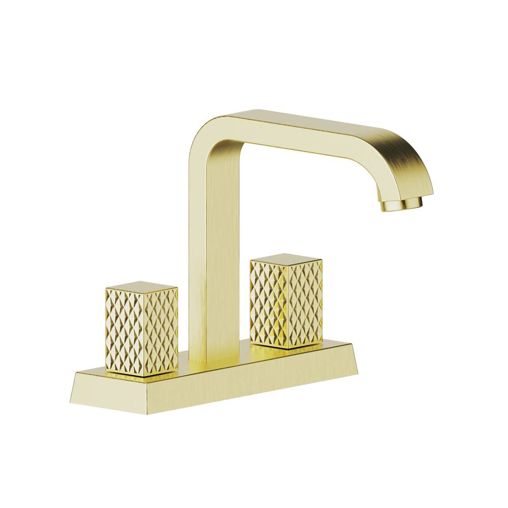 B3574 Textured Handle Deck Faucet