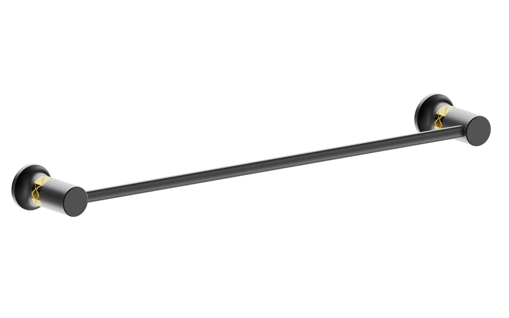 U4151 Stainless Steel Matte Black Towel Rack